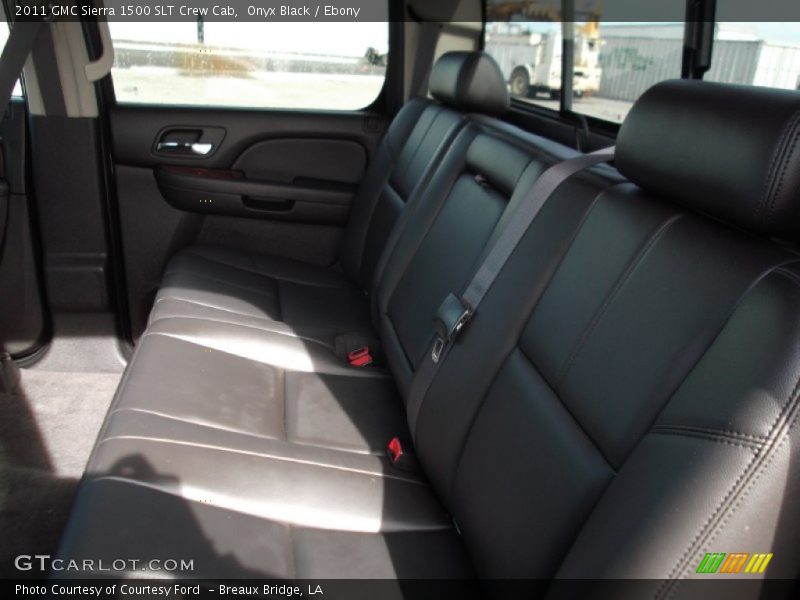 Onyx Black / Ebony 2011 GMC Sierra 1500 SLT Crew Cab