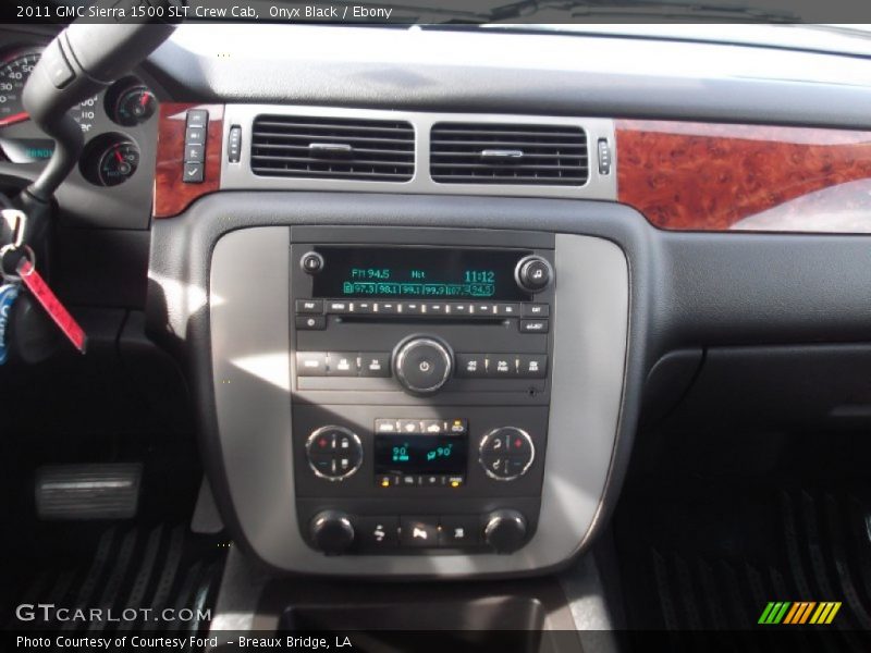Onyx Black / Ebony 2011 GMC Sierra 1500 SLT Crew Cab