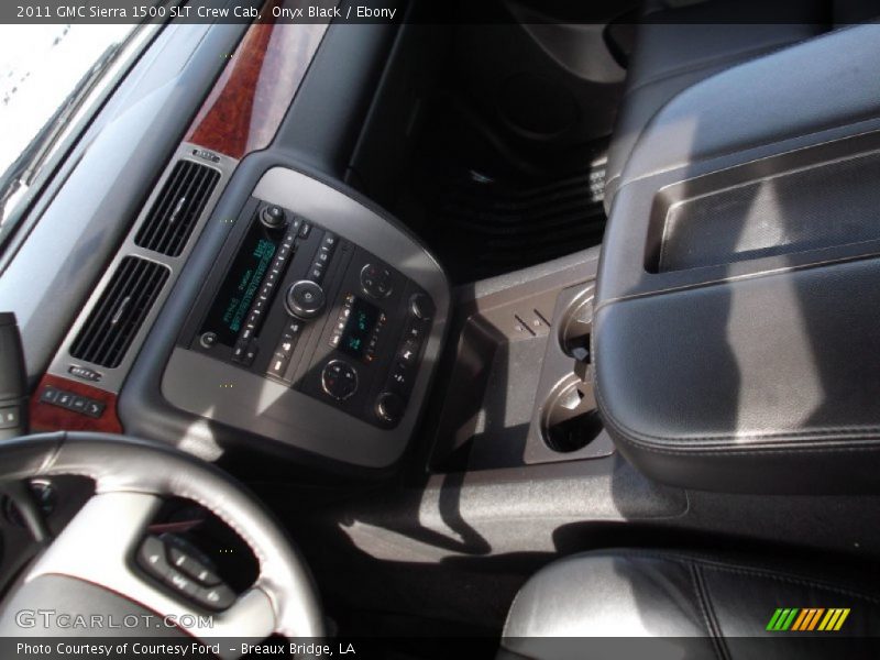 Onyx Black / Ebony 2011 GMC Sierra 1500 SLT Crew Cab