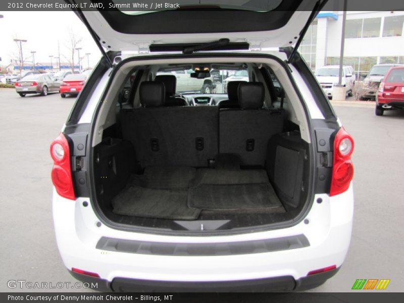 Summit White / Jet Black 2012 Chevrolet Equinox LT AWD