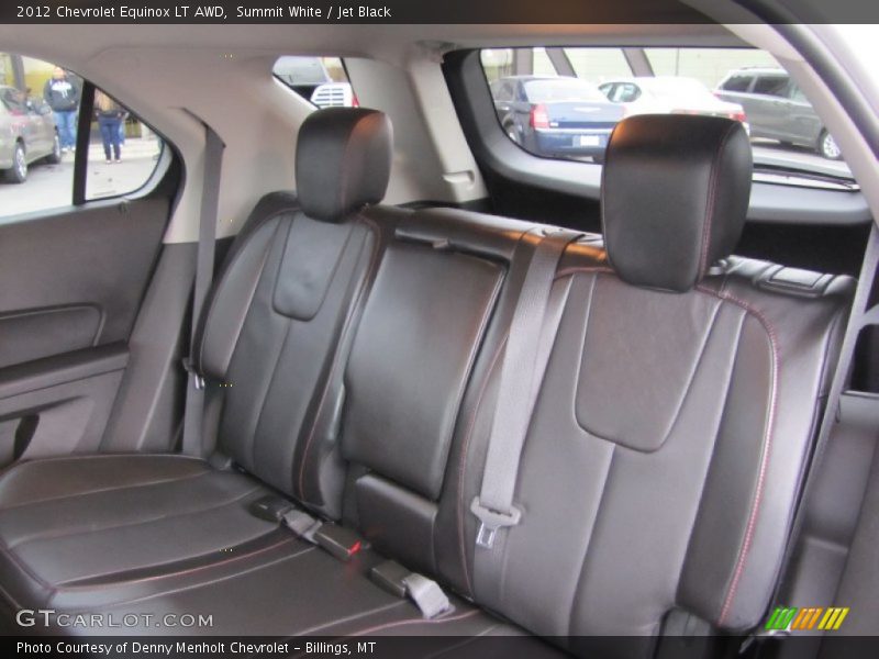 Summit White / Jet Black 2012 Chevrolet Equinox LT AWD