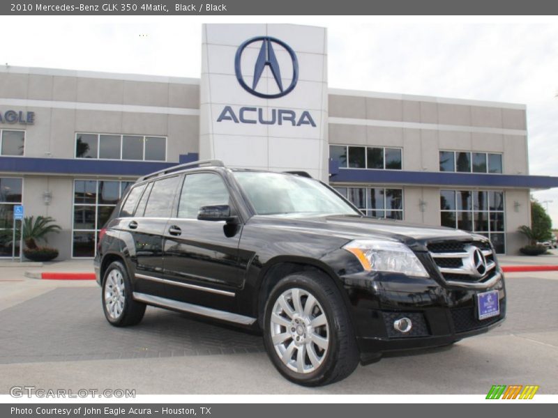 Black / Black 2010 Mercedes-Benz GLK 350 4Matic