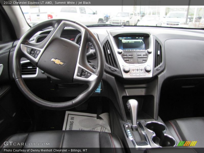Summit White / Jet Black 2012 Chevrolet Equinox LT AWD