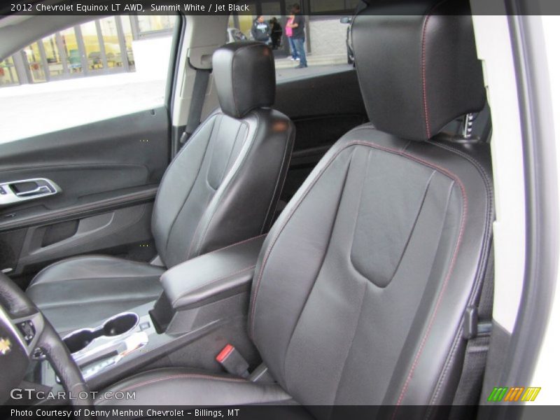 Summit White / Jet Black 2012 Chevrolet Equinox LT AWD