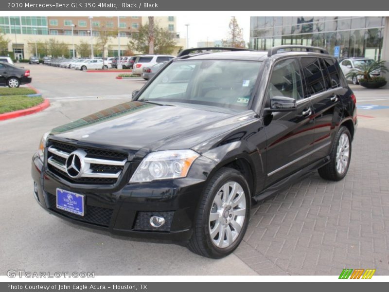 Black / Black 2010 Mercedes-Benz GLK 350 4Matic