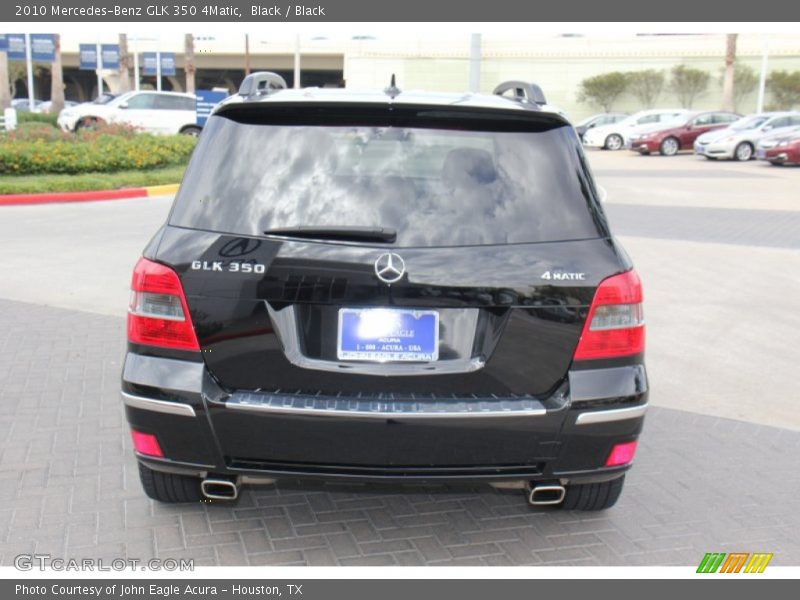 Black / Black 2010 Mercedes-Benz GLK 350 4Matic