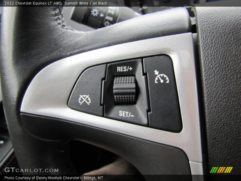 Summit White / Jet Black 2012 Chevrolet Equinox LT AWD