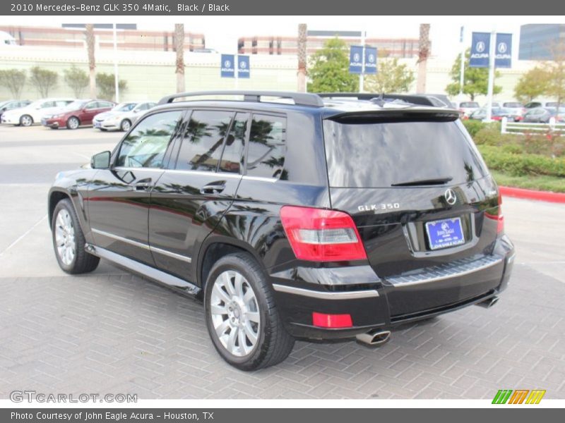 Black / Black 2010 Mercedes-Benz GLK 350 4Matic
