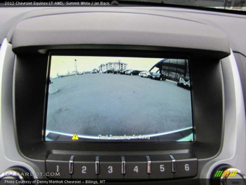 Summit White / Jet Black 2012 Chevrolet Equinox LT AWD