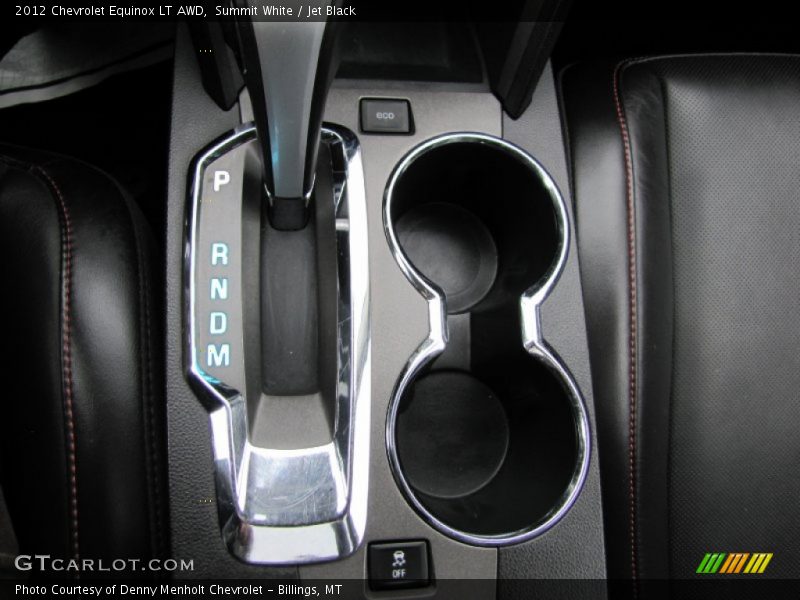 Summit White / Jet Black 2012 Chevrolet Equinox LT AWD