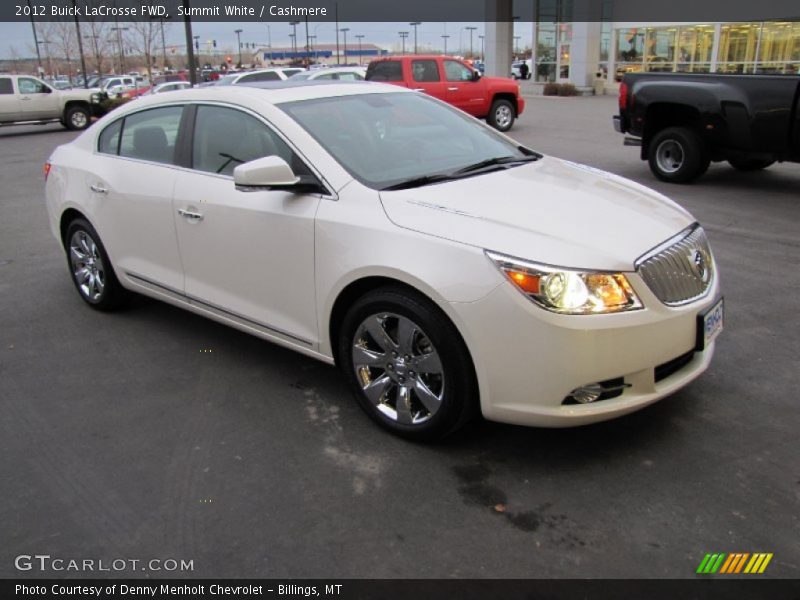 Summit White / Cashmere 2012 Buick LaCrosse FWD