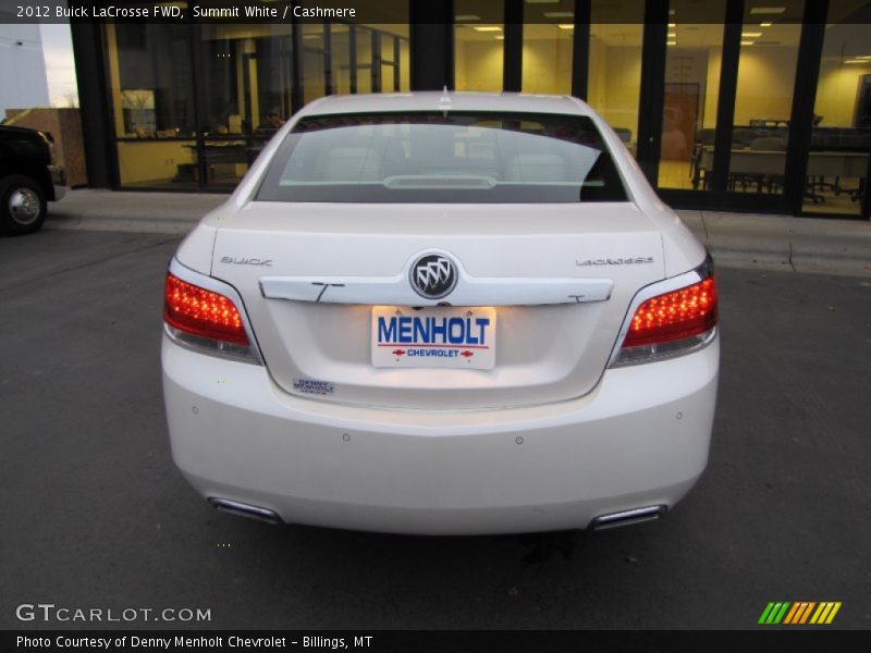 Summit White / Cashmere 2012 Buick LaCrosse FWD