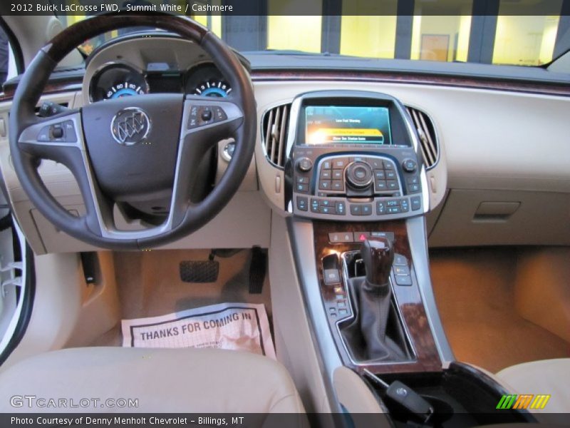 Summit White / Cashmere 2012 Buick LaCrosse FWD