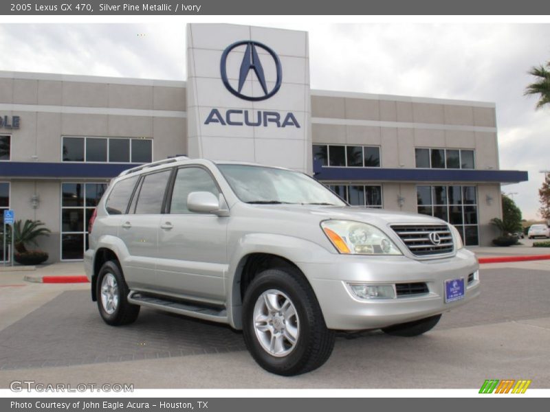 Silver Pine Metallic / Ivory 2005 Lexus GX 470