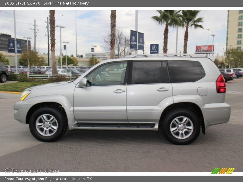 Silver Pine Metallic / Ivory 2005 Lexus GX 470