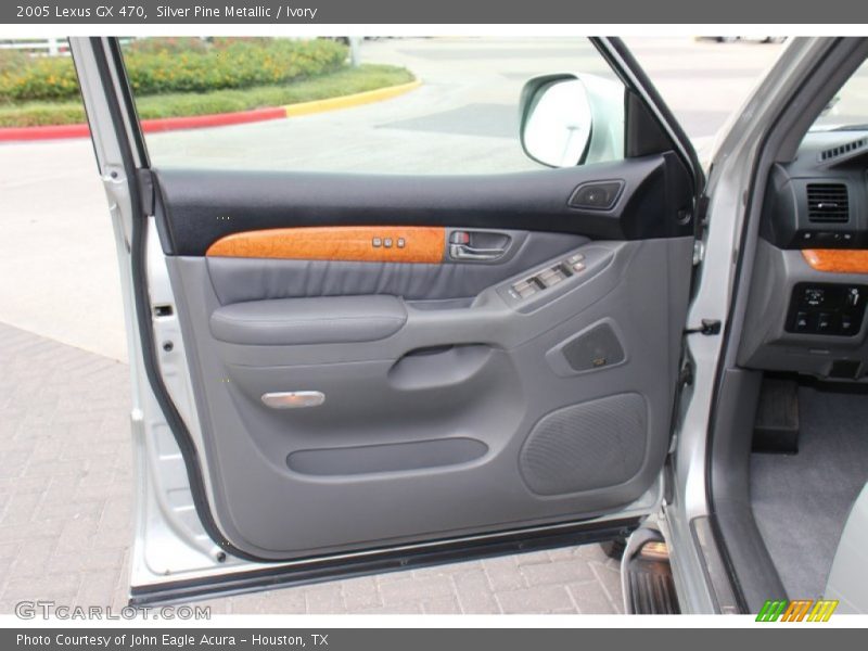 Silver Pine Metallic / Ivory 2005 Lexus GX 470
