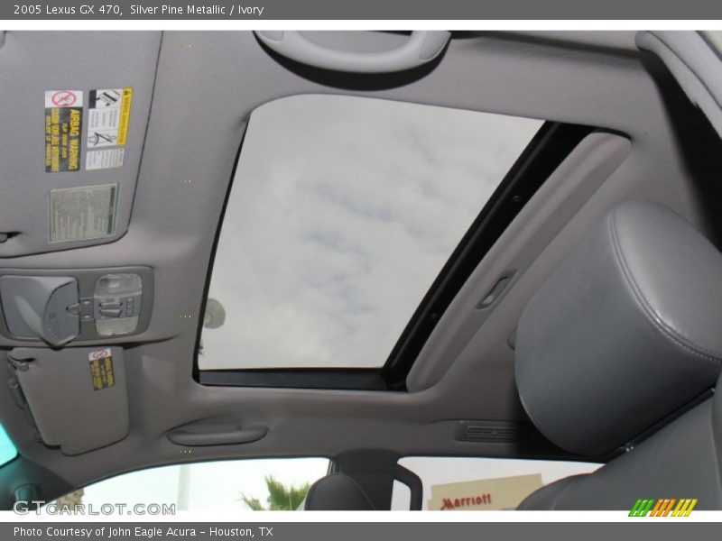 Silver Pine Metallic / Ivory 2005 Lexus GX 470