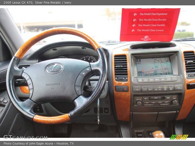 Silver Pine Metallic / Ivory 2005 Lexus GX 470