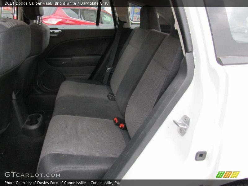 Bright White / Dark Slate Gray 2011 Dodge Caliber Heat