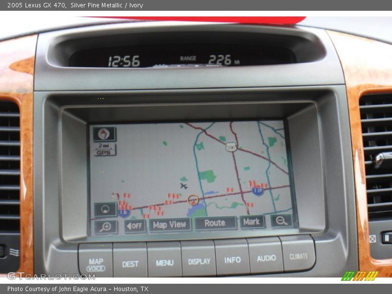 Silver Pine Metallic / Ivory 2005 Lexus GX 470