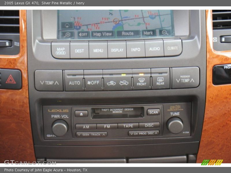 Silver Pine Metallic / Ivory 2005 Lexus GX 470