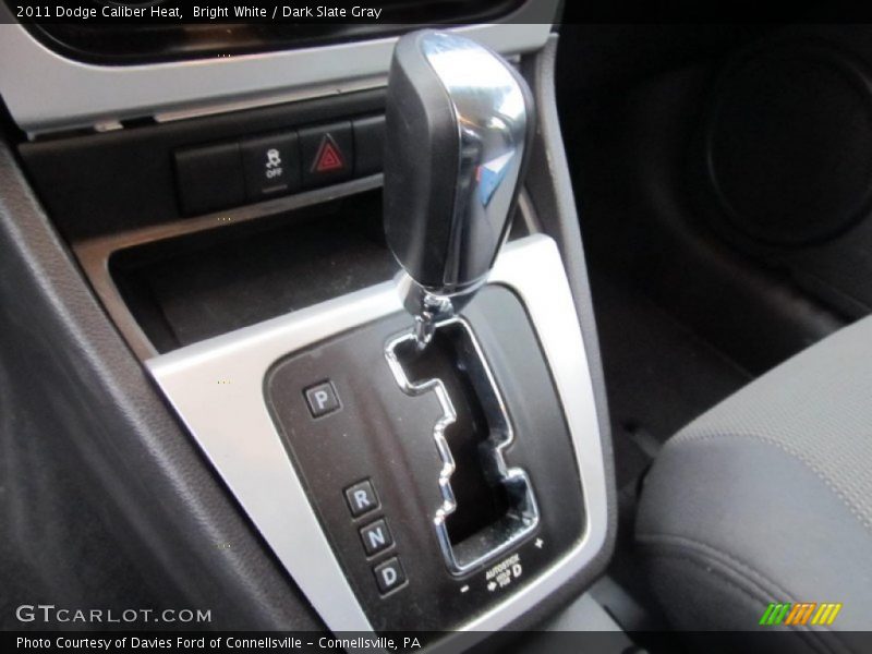 Bright White / Dark Slate Gray 2011 Dodge Caliber Heat