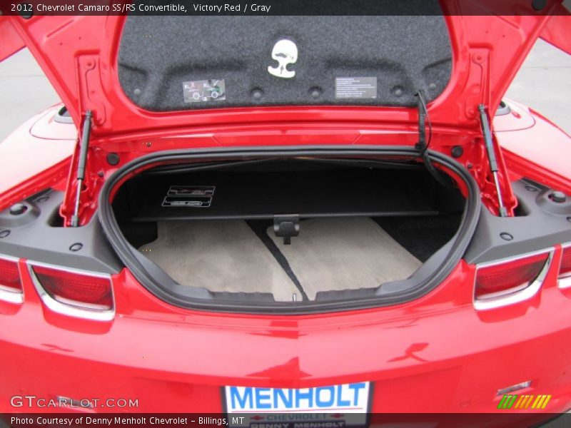 Victory Red / Gray 2012 Chevrolet Camaro SS/RS Convertible