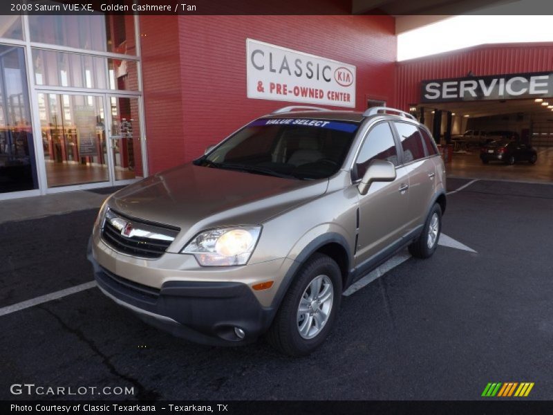 Golden Cashmere / Tan 2008 Saturn VUE XE