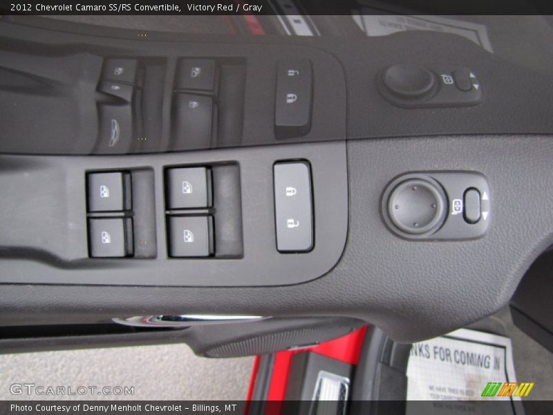 Victory Red / Gray 2012 Chevrolet Camaro SS/RS Convertible