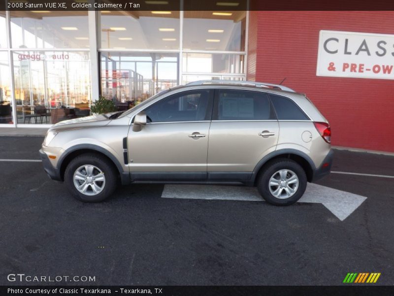 Golden Cashmere / Tan 2008 Saturn VUE XE