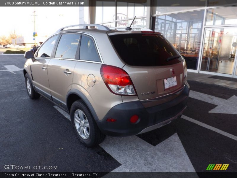 Golden Cashmere / Tan 2008 Saturn VUE XE