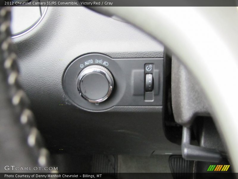Victory Red / Gray 2012 Chevrolet Camaro SS/RS Convertible