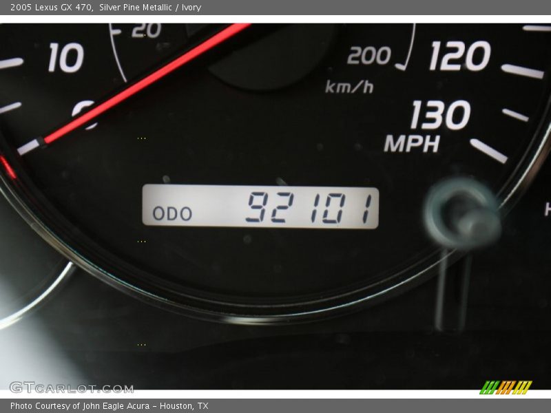 Silver Pine Metallic / Ivory 2005 Lexus GX 470