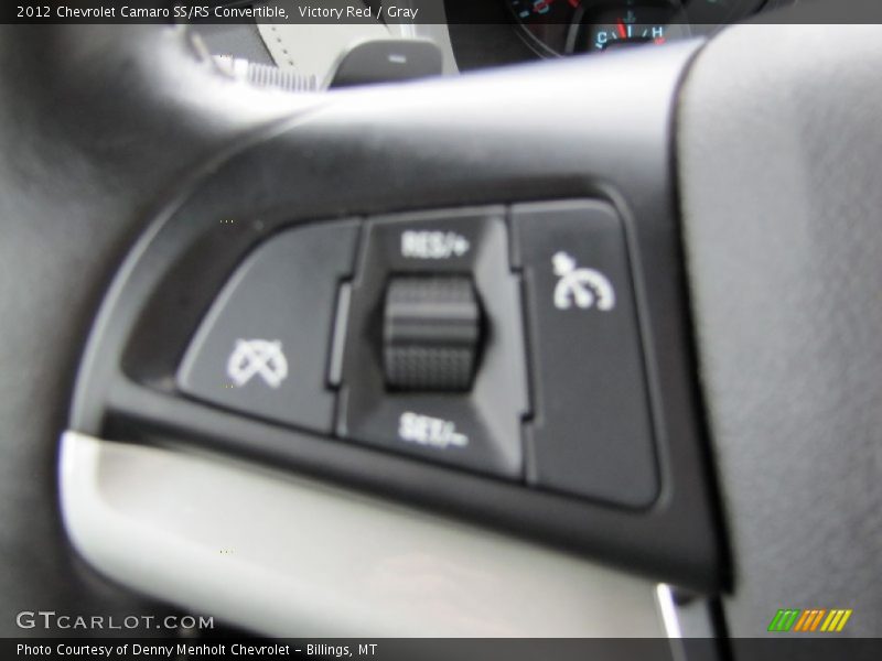 Victory Red / Gray 2012 Chevrolet Camaro SS/RS Convertible