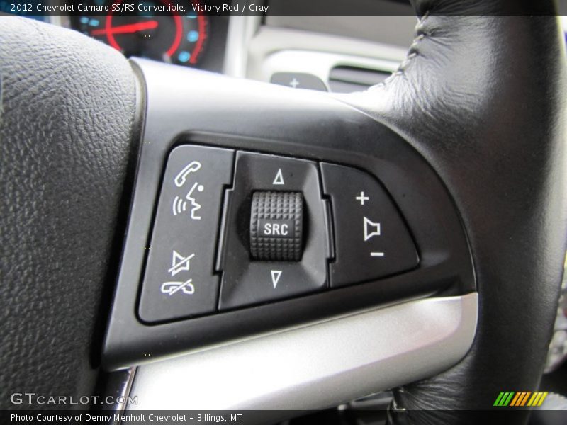 Victory Red / Gray 2012 Chevrolet Camaro SS/RS Convertible