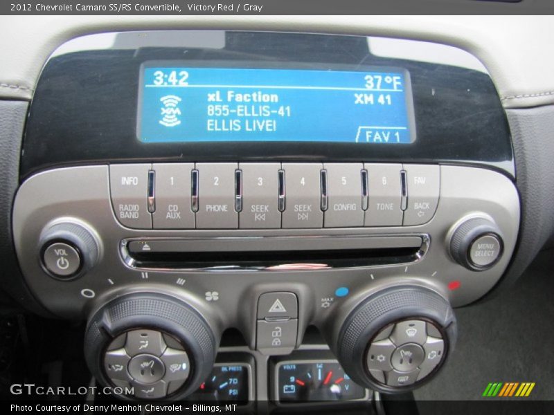 Victory Red / Gray 2012 Chevrolet Camaro SS/RS Convertible