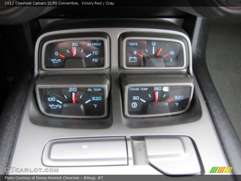 Victory Red / Gray 2012 Chevrolet Camaro SS/RS Convertible