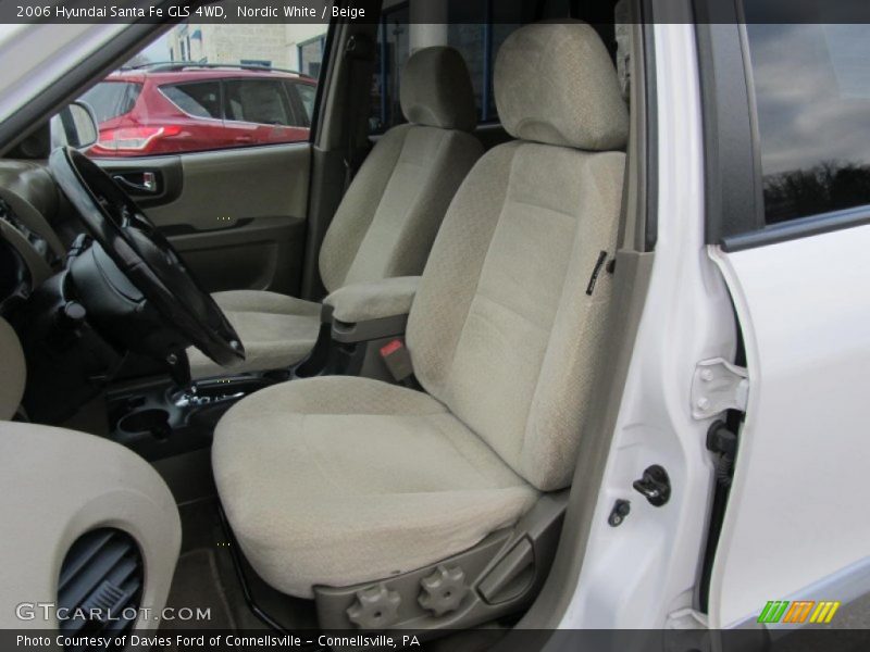 Nordic White / Beige 2006 Hyundai Santa Fe GLS 4WD