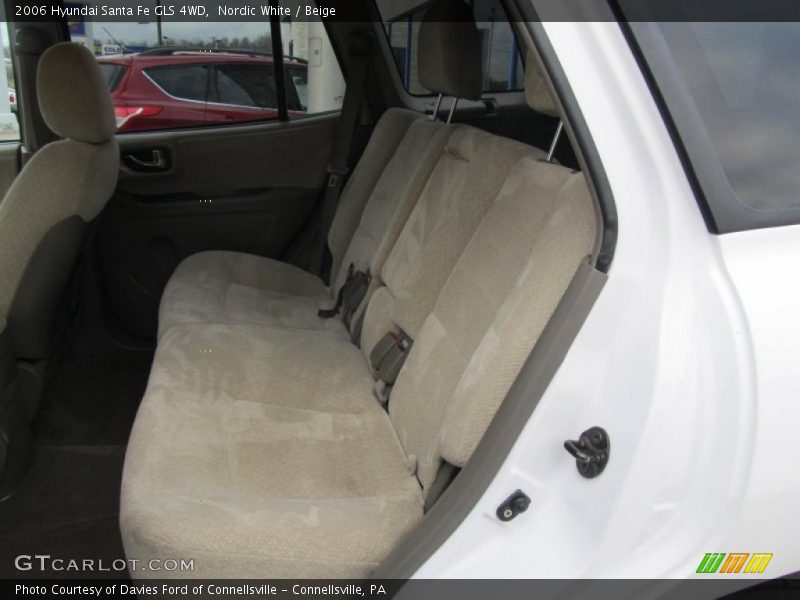 Nordic White / Beige 2006 Hyundai Santa Fe GLS 4WD