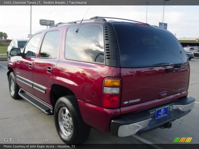 Redfire Metallic / Tan/Neutral 2001 Chevrolet Tahoe LT