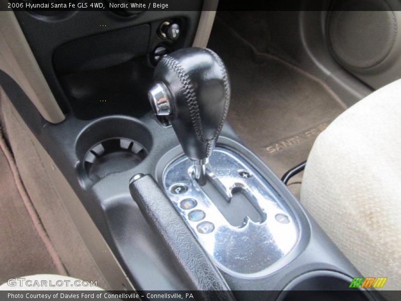 Nordic White / Beige 2006 Hyundai Santa Fe GLS 4WD