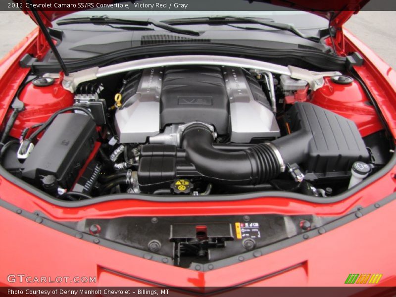 Victory Red / Gray 2012 Chevrolet Camaro SS/RS Convertible