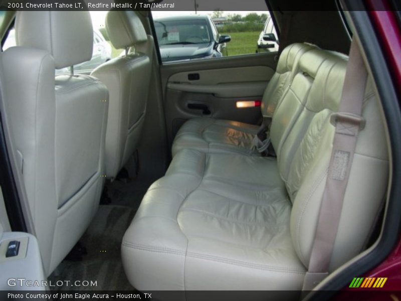 Redfire Metallic / Tan/Neutral 2001 Chevrolet Tahoe LT