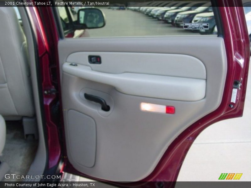 Redfire Metallic / Tan/Neutral 2001 Chevrolet Tahoe LT