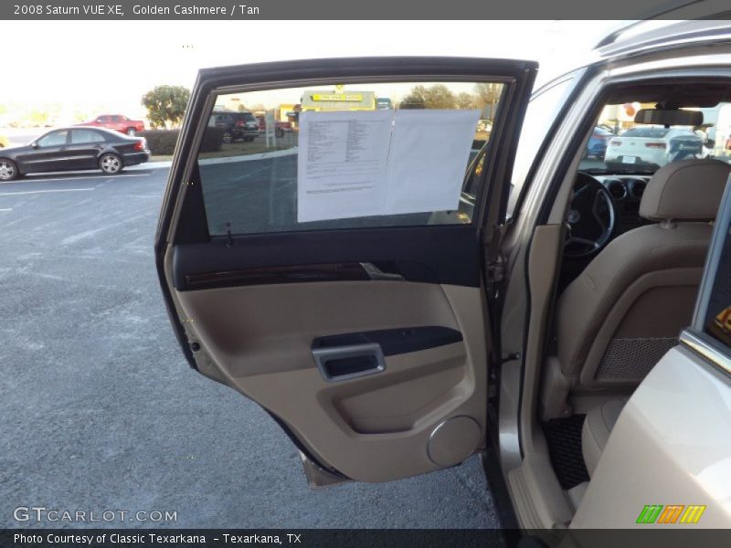 Golden Cashmere / Tan 2008 Saturn VUE XE