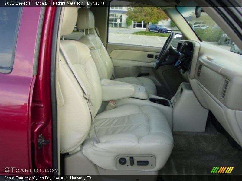 Redfire Metallic / Tan/Neutral 2001 Chevrolet Tahoe LT