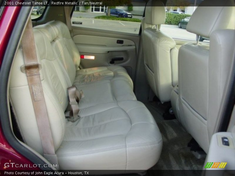 Redfire Metallic / Tan/Neutral 2001 Chevrolet Tahoe LT