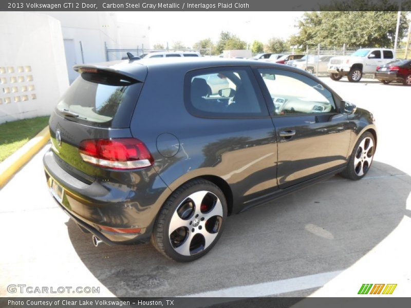 Carbon Steel Gray Metallic / Interlagos Plaid Cloth 2013 Volkswagen GTI 2 Door