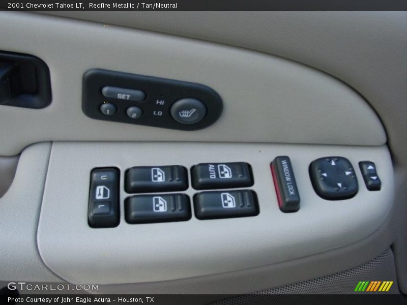 Redfire Metallic / Tan/Neutral 2001 Chevrolet Tahoe LT