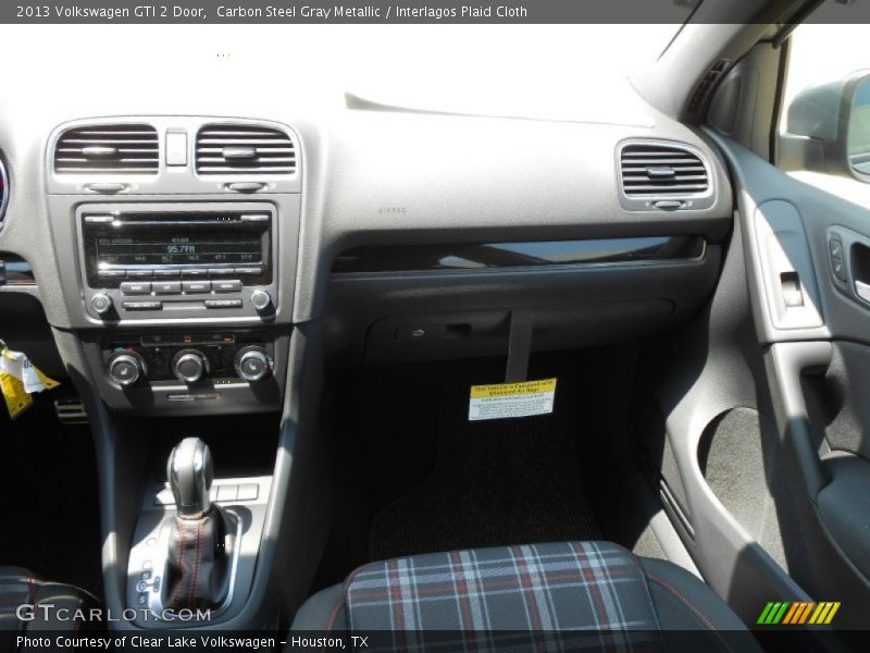 Carbon Steel Gray Metallic / Interlagos Plaid Cloth 2013 Volkswagen GTI 2 Door